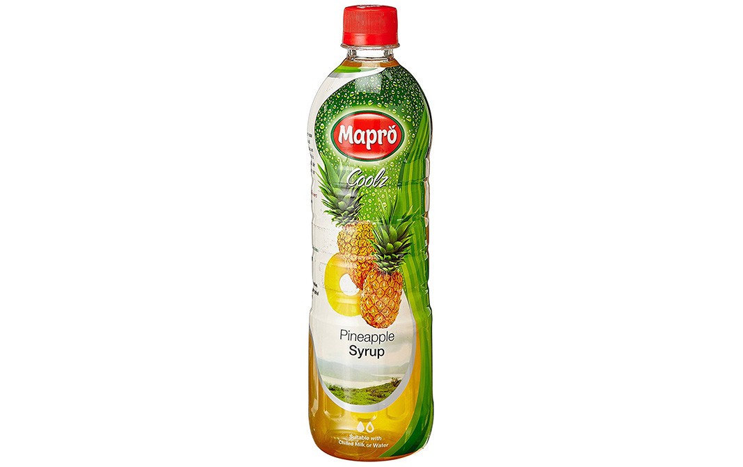 Mapro Coolz Pineapple Syrup    Plastic Bottle  750 millilitre